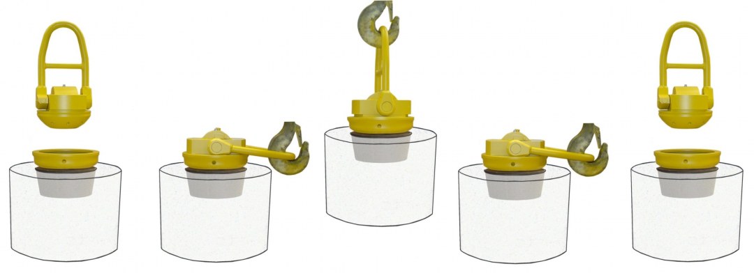 Automatic-lifting-plug