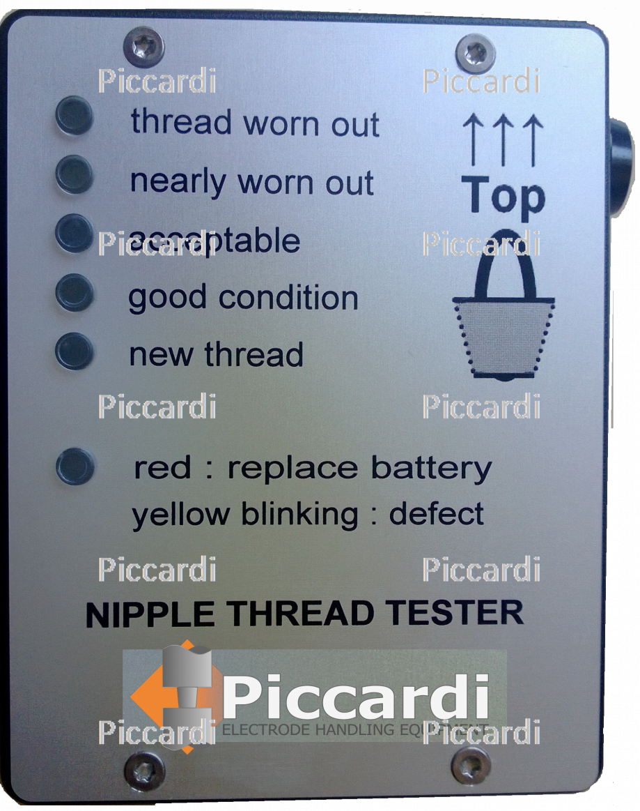 Nipple thread measurement deviceclean