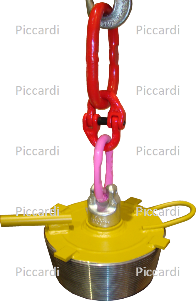 ITEM 16-F Lifting plug with swivelling ring Steel nipple